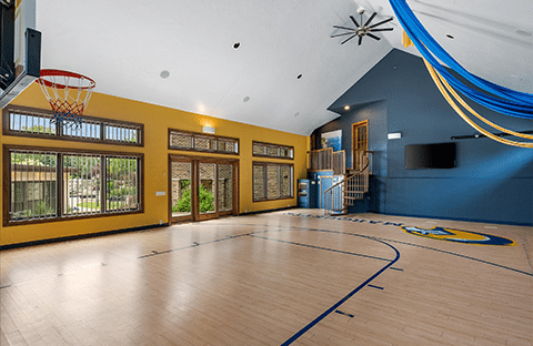 Indoor basketpall